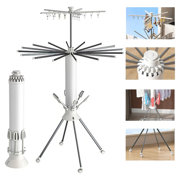 Etendoir à Linge Pliable et Portable