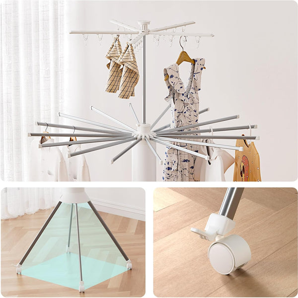 Etendoir à Linge Pliable et Portable